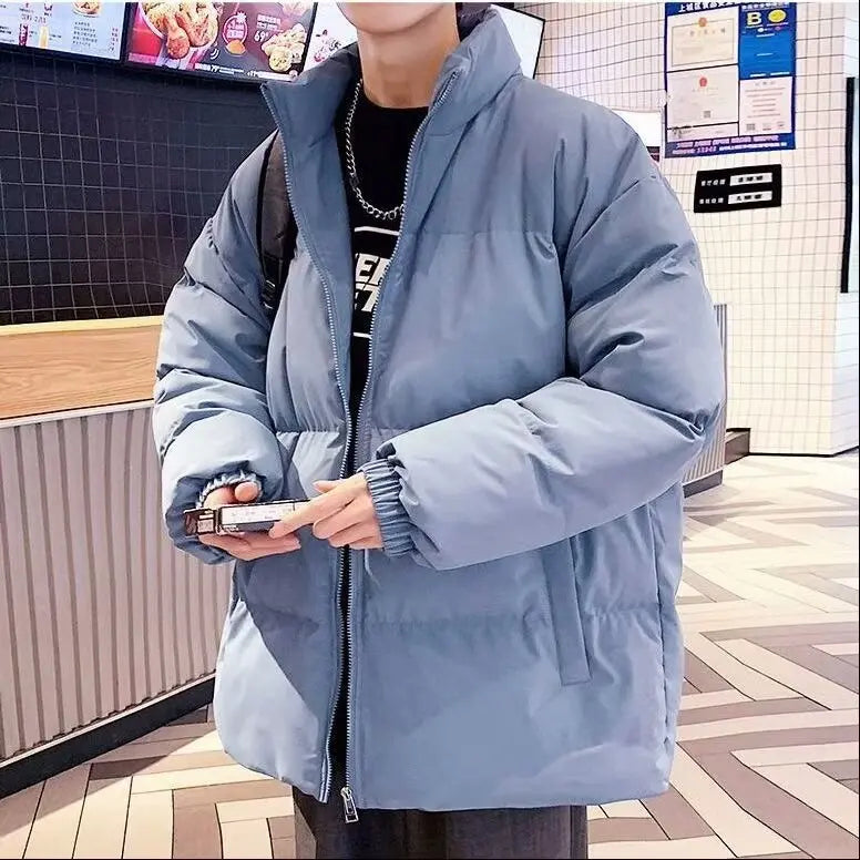 Men's New Winter Cotton Jacket Thickened Warm Sports and Casual Trendy