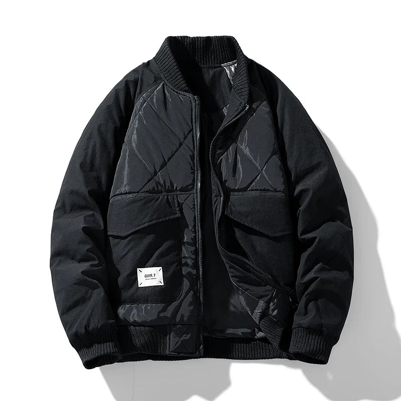 Puffer Jacket Thick Warm Winter Jacket Men
