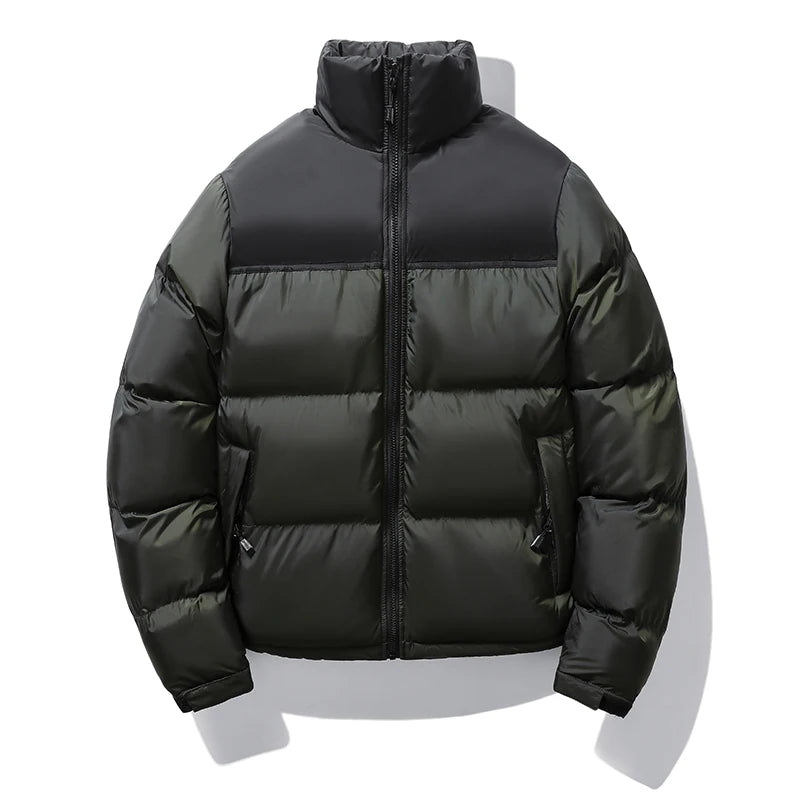 2024 Winter Short Down Jacket Men's Street Fashion