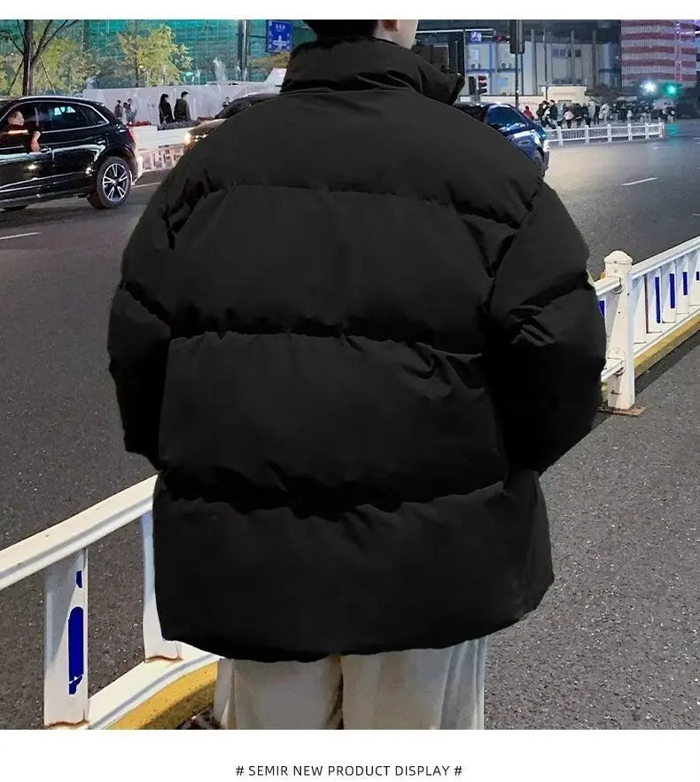 Men's New Winter Cotton Jacket Thickened Warm Sports and Casual Trendy