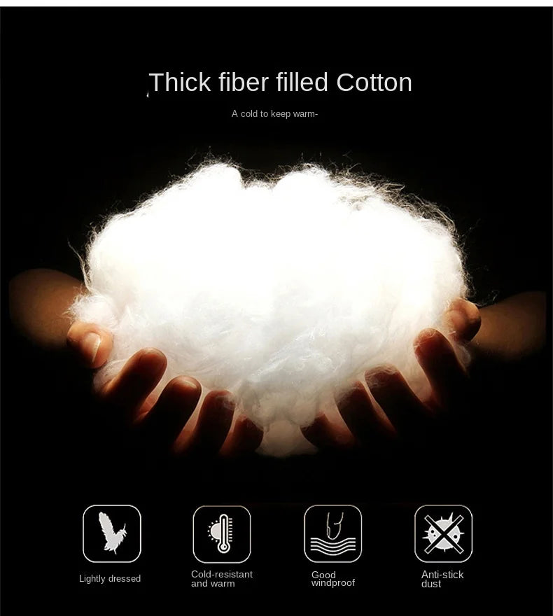 2024 Winter Short Down Jacket Men's Street Fashion