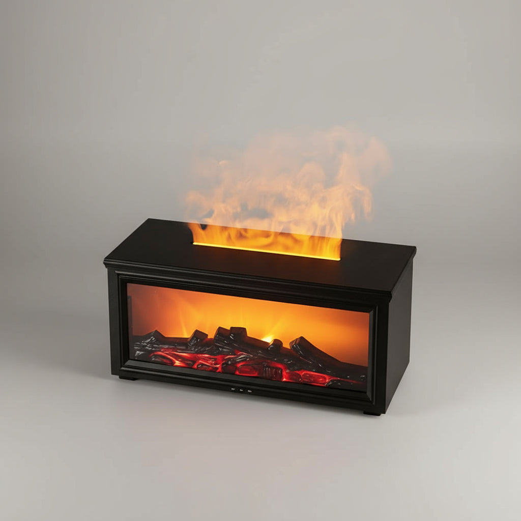 IGNILUX™ – vlam effect aroma diffuser (met afstandsbediening & timer)